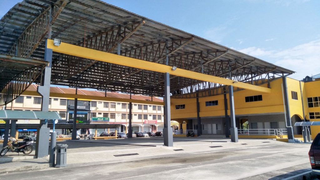 Kukup Bus Terminal Completed